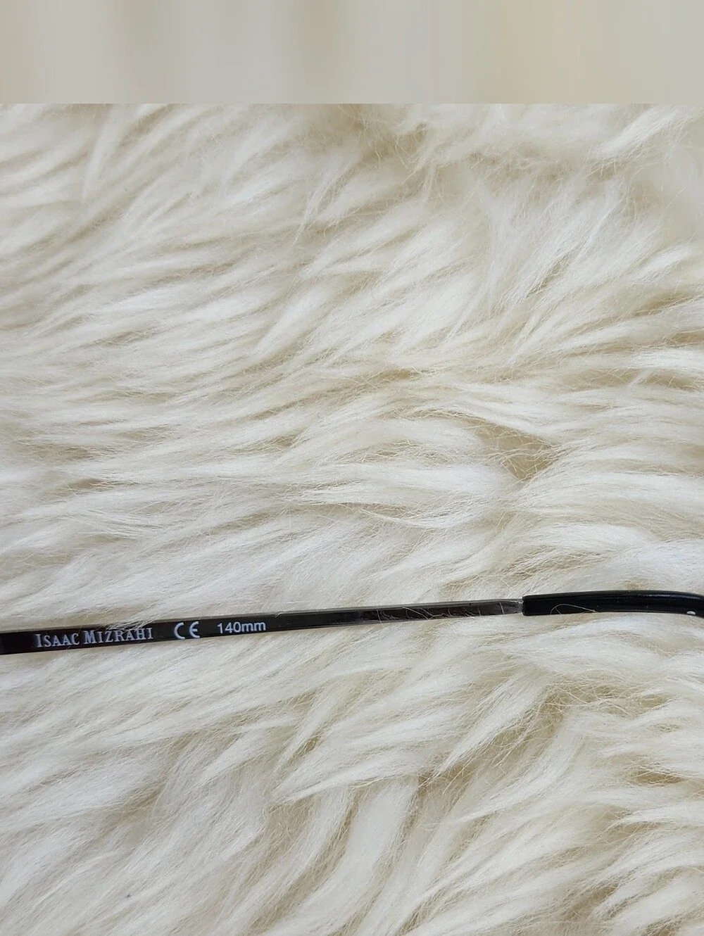 Isaac Mizrahi Silver Frame Sunglasses with Dark Gray Lenses